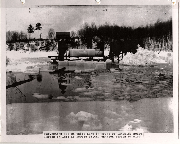 ice harvest white lake lakeside house smith howard 1900