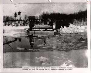 ice harvest white lake lakeside house smith howard 1900