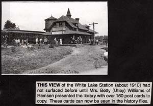 white lake station williams betty utley 1910