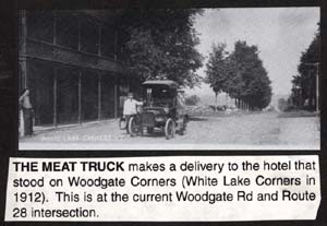 meat truck white lake corners 1912