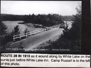 route 28 white lake inn camp russell 1915