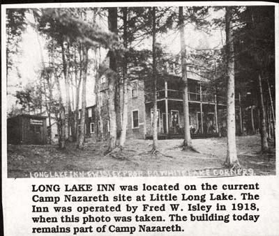 long lake inn camp nazareth isley f w 1918