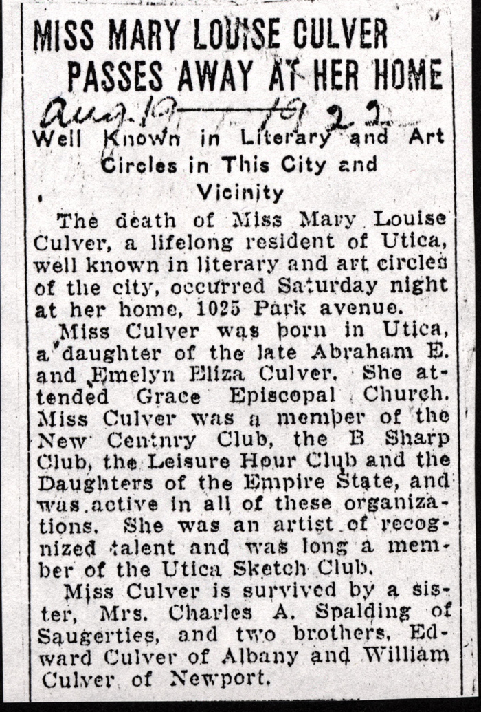 culver mary louise obit