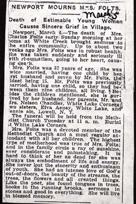 folts mrs charles chandler obit