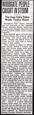 woodgate people caught in storm jan 14 1922
