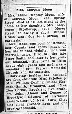 moon abbie cropsey wife of morgan obit 1926 001