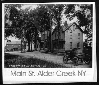 main street alder creek ny 1931