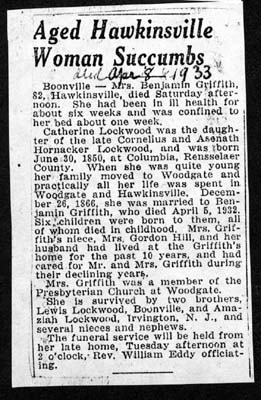 griffith catherine lockwood wife of benjamin obit april 8 1933 001