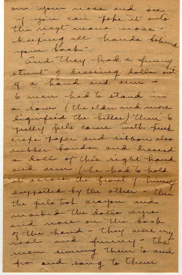 letter from mina dallarmi to mrs john isley january 19 1935 page 6
