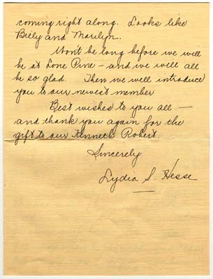 letter from lydia s hesse to mrs isley may 3 1935 page 2