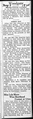 woodgate news may 9 1935