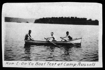 camp russell kon e on ga boat test