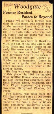 wells frank husband of rush ida and hines weltha obit december 9 1936