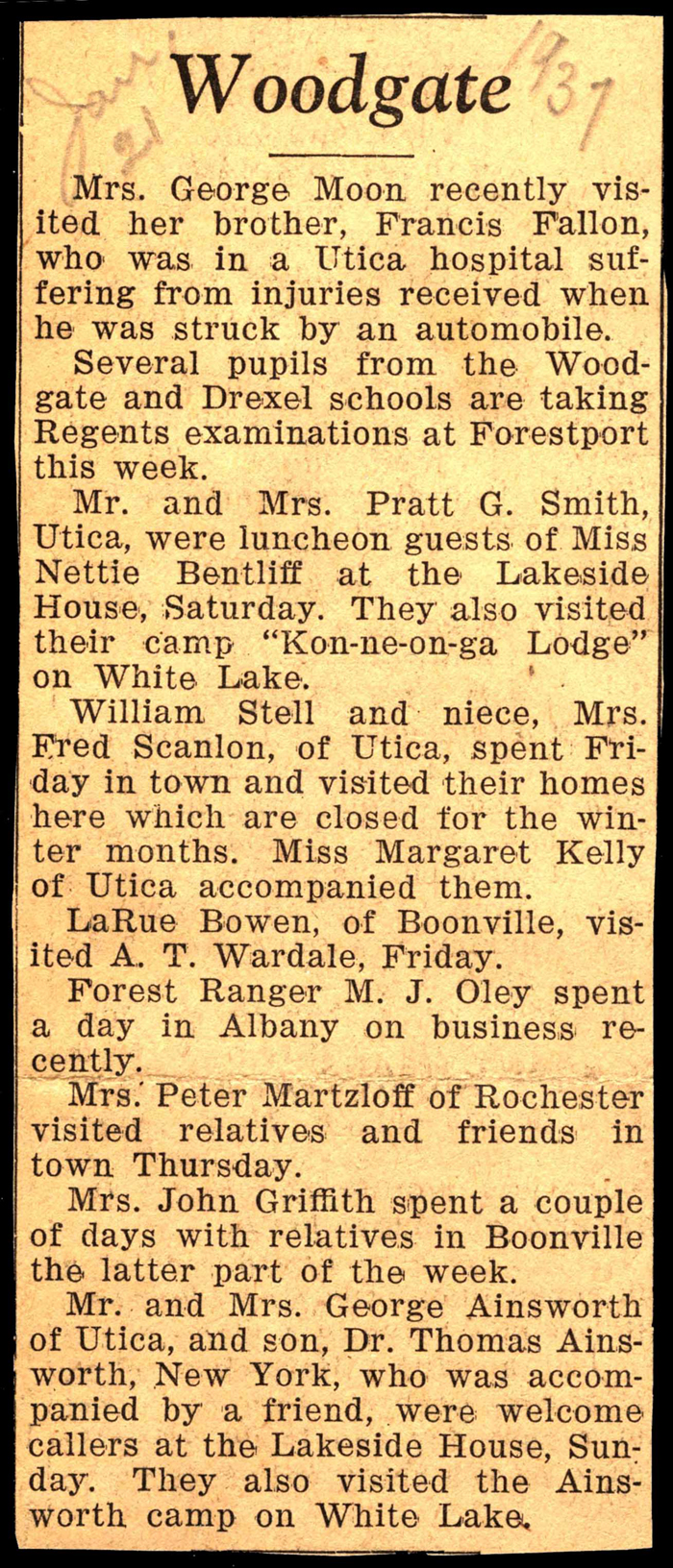 woodgate news january 21 1937