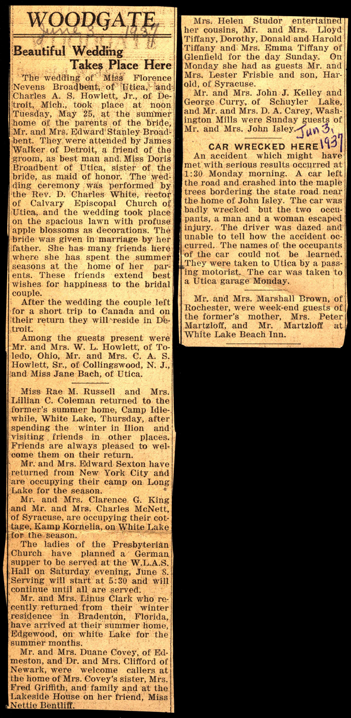 woodgate news june 3 1937