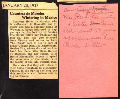 countess de morelos wintering in mexico january 28 1937