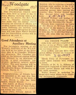 woodgate news march 11 1937