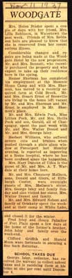 woodgate news november 11 1937