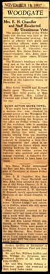 woodgate news november 18 1937