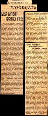 woodgate news september 2 1937 page1