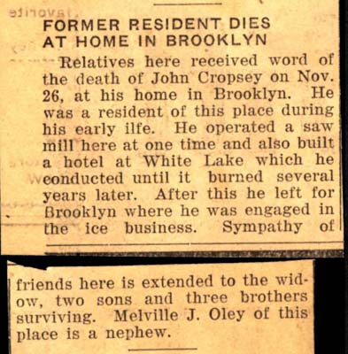 cropsey john h husband of meeker jennie obit november 26 1938 002