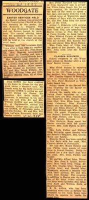 woodgate news april 21 1938