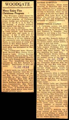 woodgate news december 29 1938