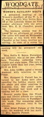 woodgate news january 27 1938