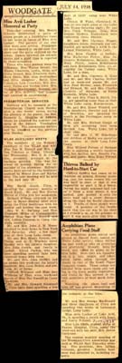 woodgate news july 14 1938