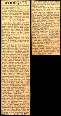 woodgate news july 21 1938