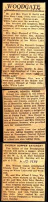 woodgate news june 17 1938