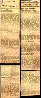 woodgate news june 22 1939