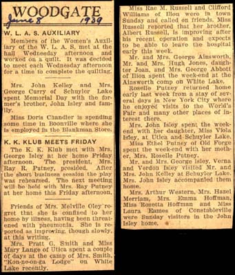 woodgate news june 8 1939