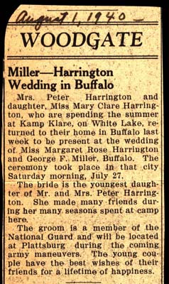 miller george f weds harrington margaret rose july 27 1940