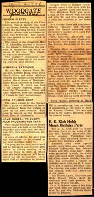 woodgate news april 4 1940