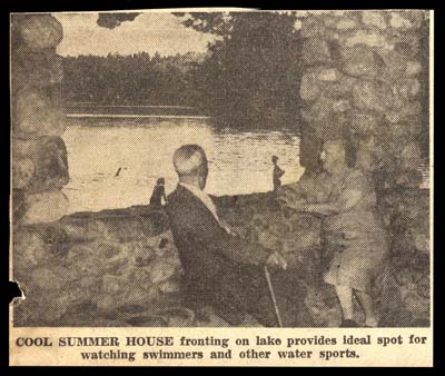 masonic home camp at round lake in woodgate photo of cool summer house view august 25 1946