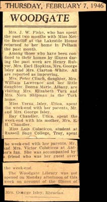 woodgate news february 7 1946
