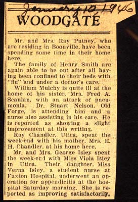 woodgate news january 10 1946