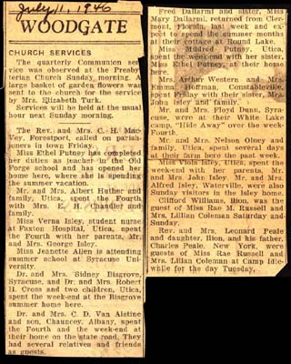 woodgate news july 11 1946