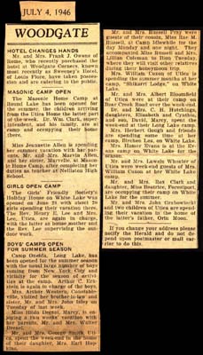 woodgate news july 4 1946