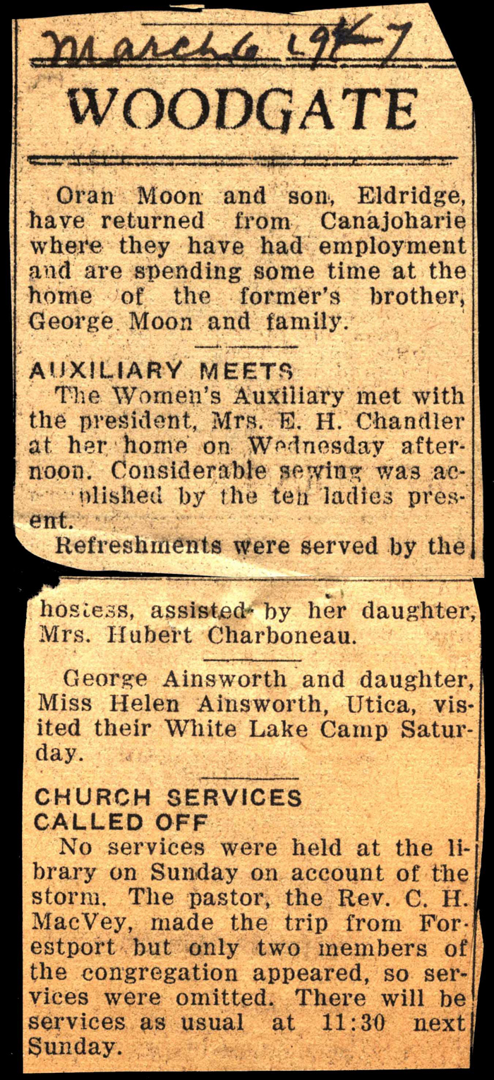 woodgate news march 6 1947
