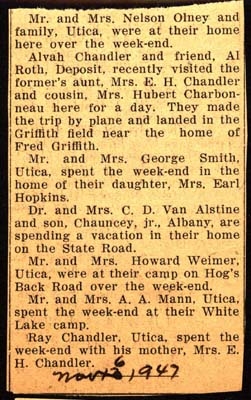 woodgate news november 6 1947