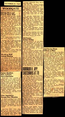 woodgate news october 23 1947
