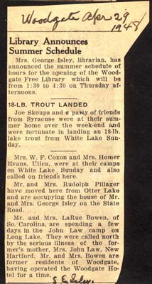 woodgate news april 29 1948