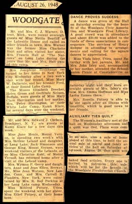 woodgate news august 26 1948