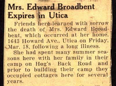broadbent mrs edward obit march 18 1949