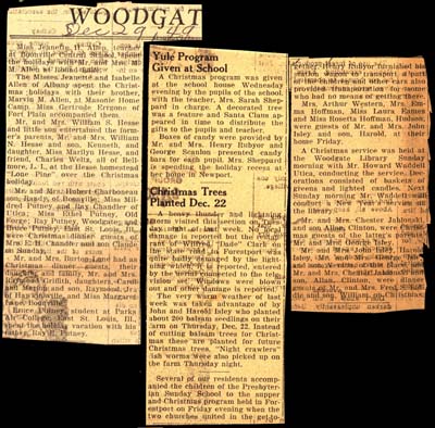 woodgate news december 29 1949