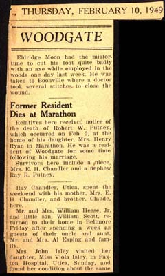 woodgate news february 10 1949