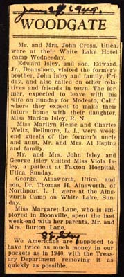 woodgate news january 27 1949
