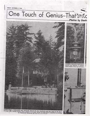 touch of genius roy beckwiths camp at long lake 1950 001 original